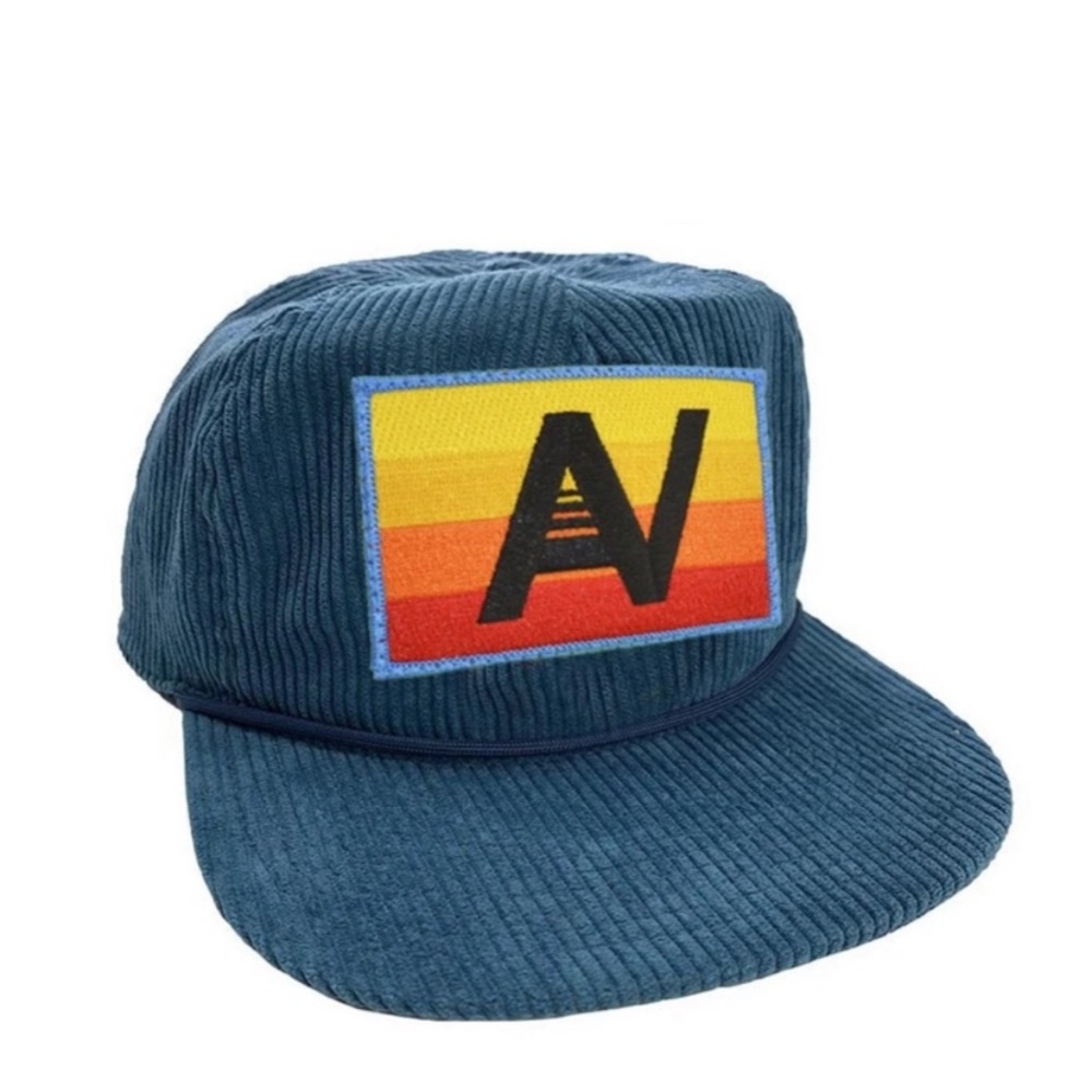 Aviator Nation Blue Corduroy Hat
